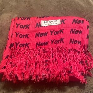 Pashmina Hot Pink 'New York' Scarf❤️